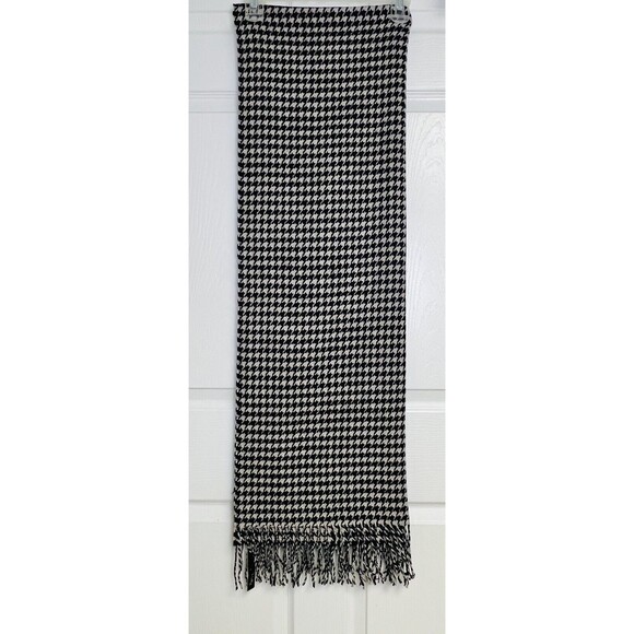 Pretty Persuasions Scarf Shawl Blue Beige Fringe Soft 85" x 25" - Picture 1 of 8